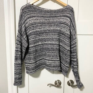 Madewell Threadmix Marled boatneck sweater size medium